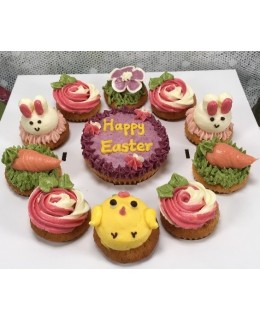 2018復活節1大10小Cupcake